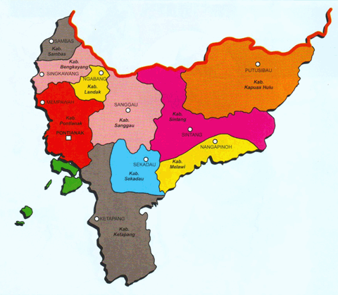 Kalimantan Utara Mulus, Provinsi Kapuas Raya Terkendala Restu « BOWO