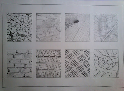 EL ARTE DE REPRESENTAR: Texturas naturales & artificiales