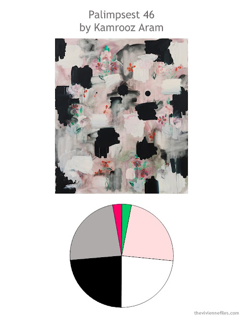 Palimpsest 46 by Kamrooz Aram with color scheme Palimpsest 46 by Kamrooz Aram with color scheme
