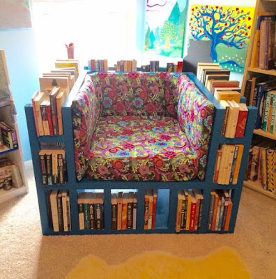 sillón de libros sillón de libros