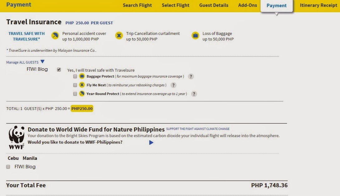 How To Remove Travel Insurance Cebu Pacific How To Remove Travel Insurance Cebu Pacific