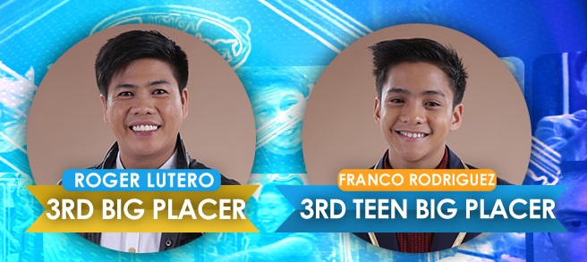PBB 737 The Big Night Results Franco and Roger 3rd