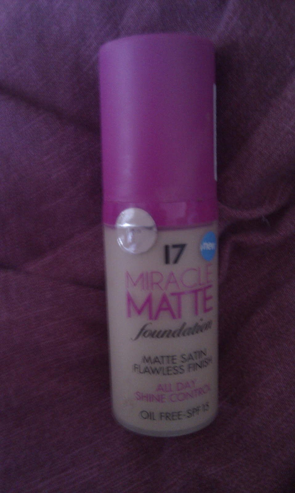 Review: 17 Miracle Matte Foundation Update
