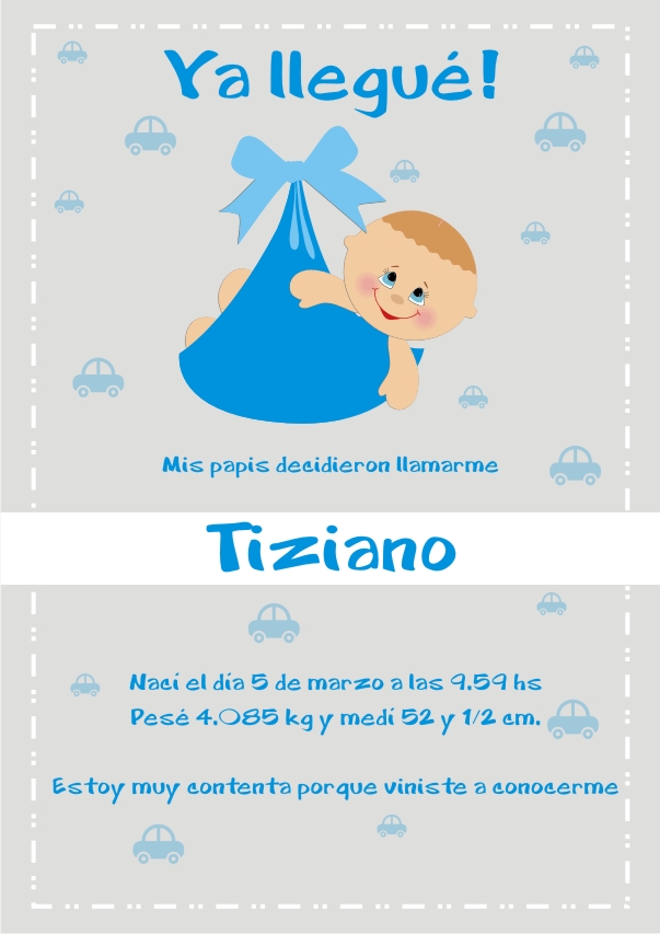 deco arte y juegos tarjeta nacimiento var 243 n tarjetas de nacimiento de bebe