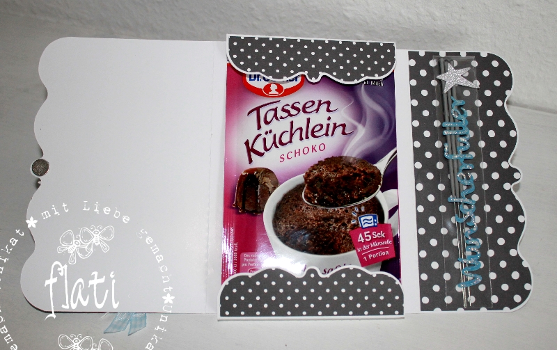 ♥ Flati s Stempelwelt ♥: Tassenkuchen-Karte für Seme