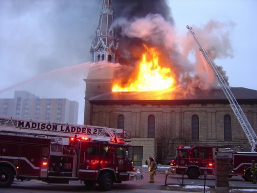 Last Days Of St Raphaels Cathedral >> The Badger Catholic After Madison Cathedral Burned To The Ground By Last Days Of St Raphaels Cathedral >> The Badger Catholic After Madison Cathedral Burned To The Ground By