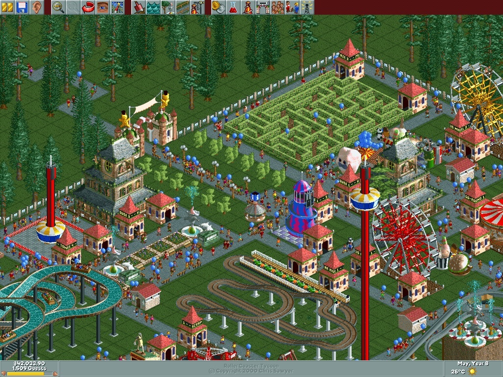 The enduring allure of Rollercoaster Tycoon