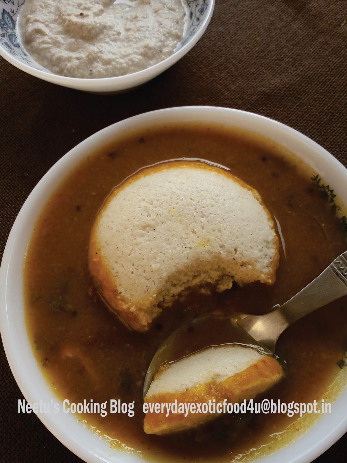 Neetu's Cooking Blog BARNYARD MILLET IDLY/UDALU IDLY