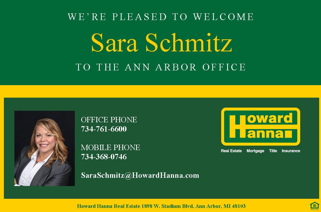 Michigan Real Estate Jobs and Careers: SARA SCHMITZ JOINS OUR ANN ... Michigan Real Estate Jobs and Careers: SARA SCHMITZ JOINS OUR ANN ...