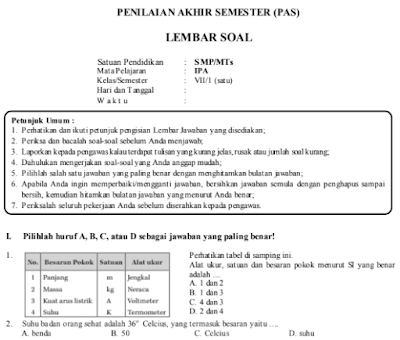 Kunci Jawaban Ipa Kelas 7 Kurikulum 2013 Ilmusosial Id
