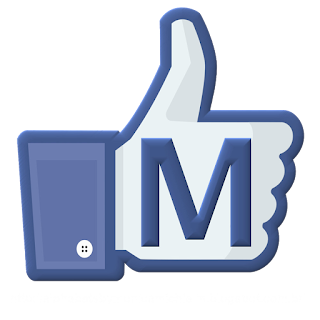 Alfabeto con "Me Gusta" de Facebook.