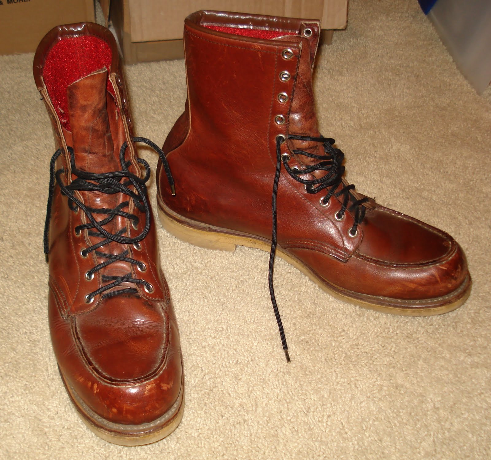 Nostalgia on Wheels: 1974+ Red Wing Boots