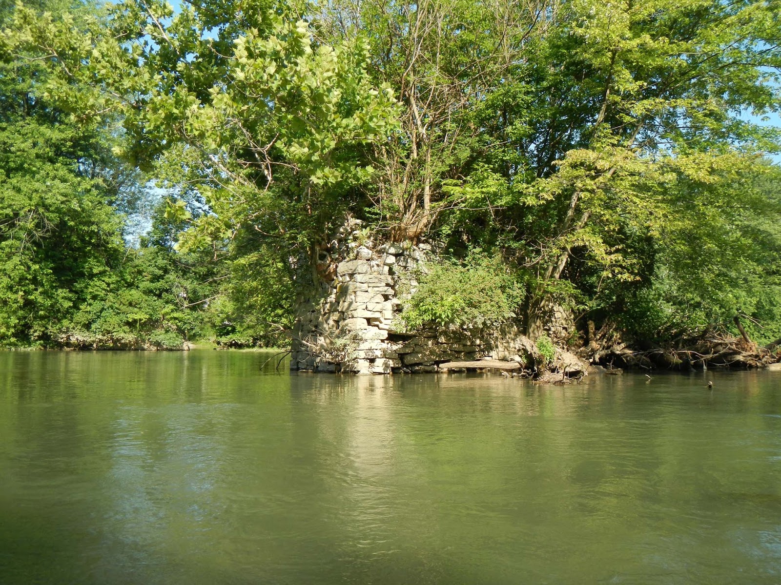 Adventures and Pondering Commute via Creek