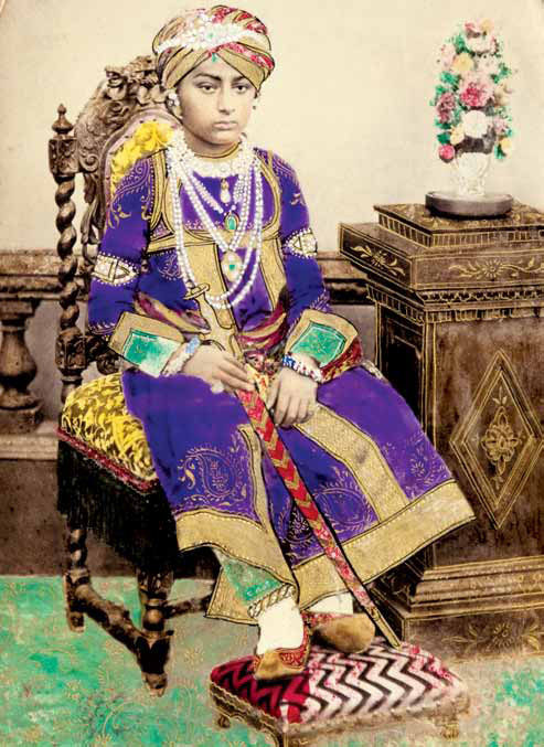 Maharao Khengarji Pragmalji iii of Kutch (1879) | Indian Royal Child Portraits | Rare & Old Vintage Portraits