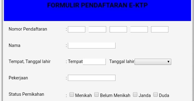 MEMBUAT FORMULIR MENGGUNAKAN HTML