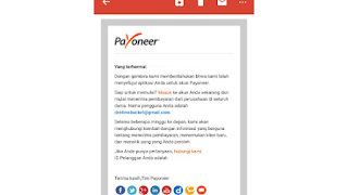 Cara request kartu prepaid mastercard Payoneer