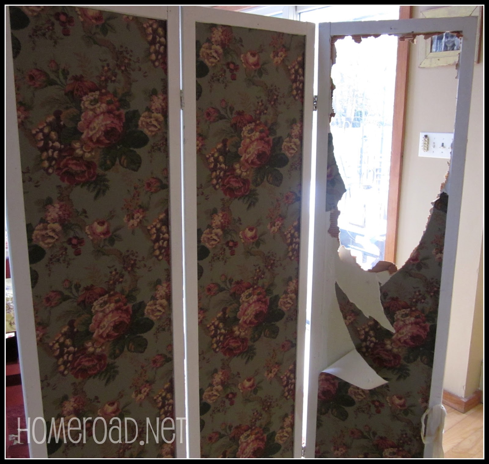 How to Create a Chicken Wire Screen Room Divider