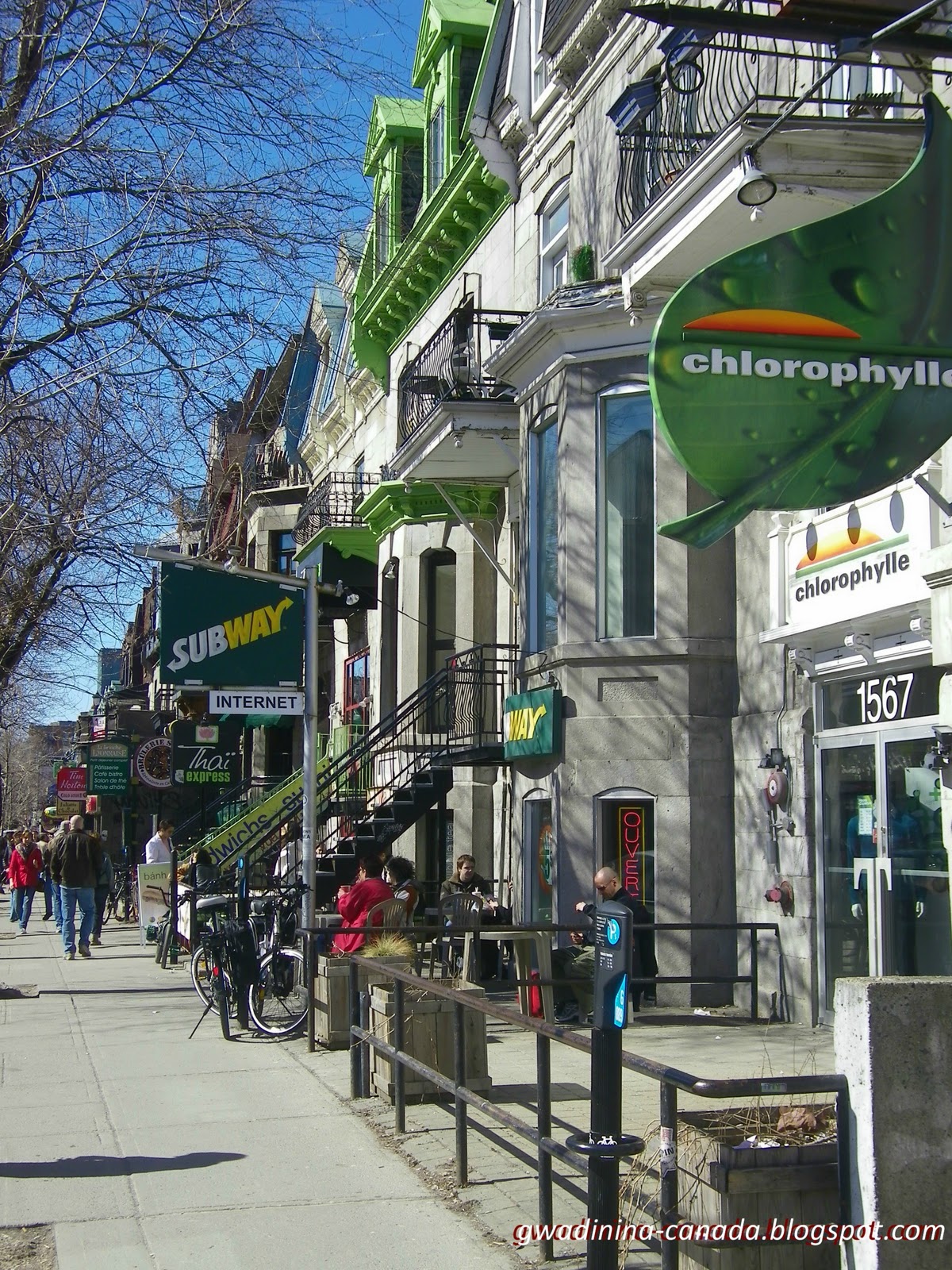 GwadiNina au Canada Balade à Montréal