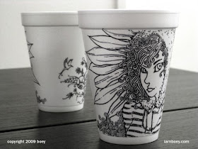 Coffee Cup Illustrations by Boy Obselete
