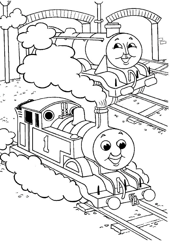 Krafty Kidz Center: Thomas the train coloring sheets