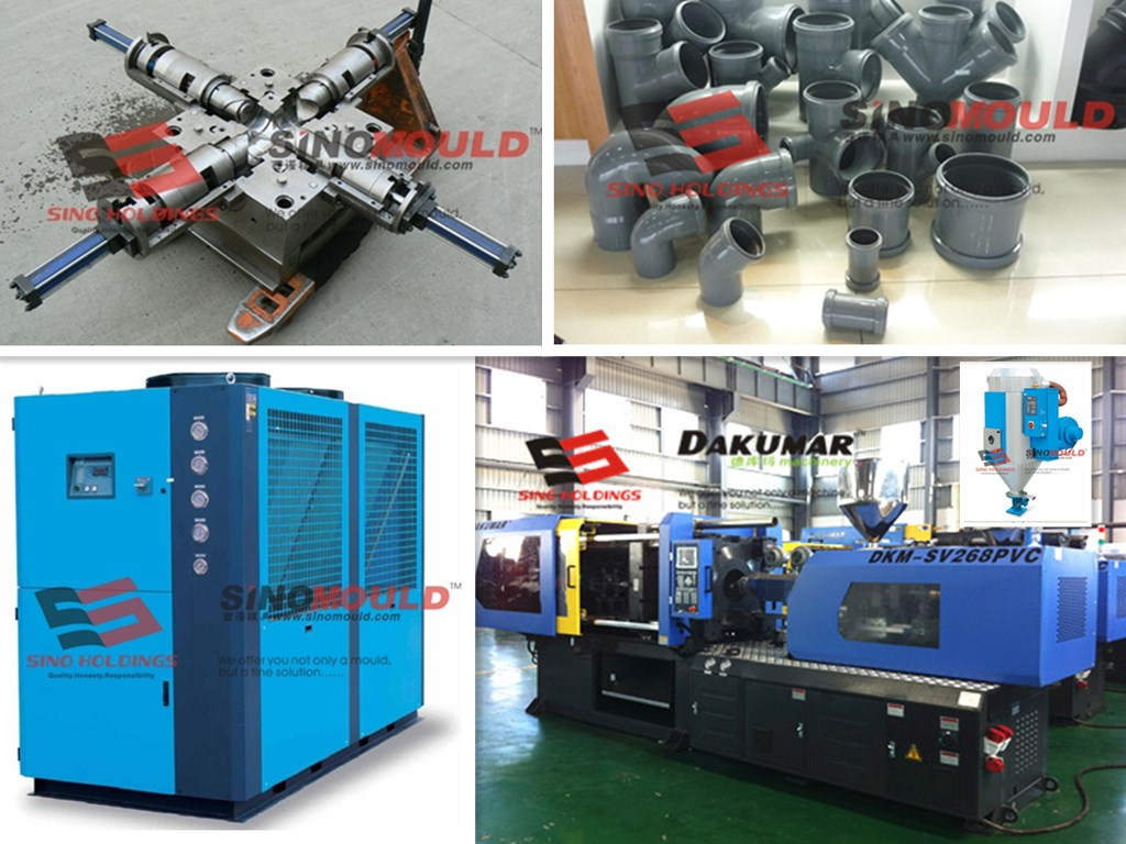 Plastic Molding Service PVC pipe fitting production line