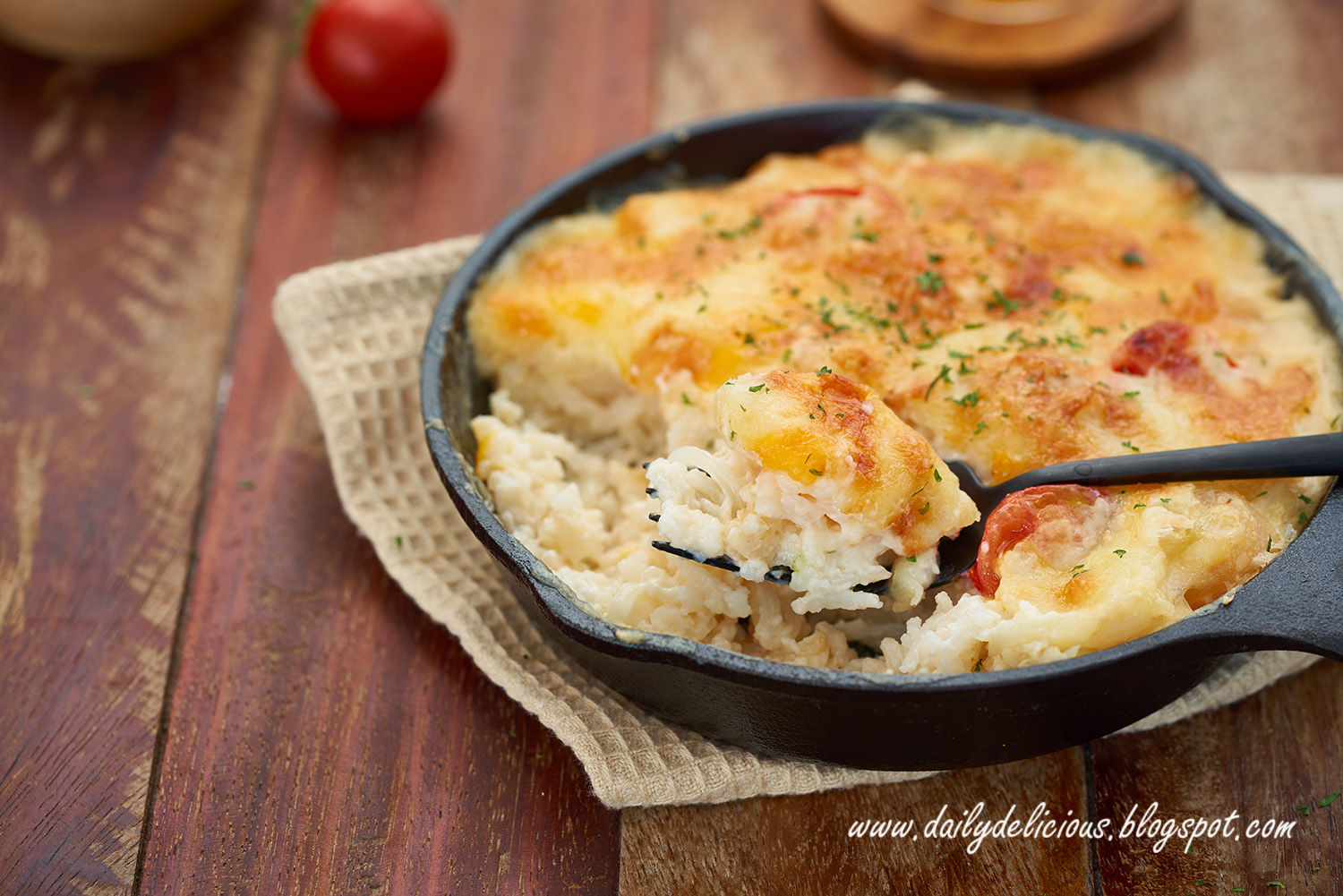 DORIA Rice Gratin With Cheese! atelieryuwa.ciao.jp