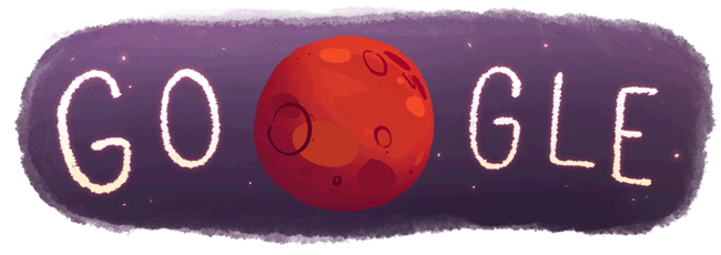 Google Chúc Mừng Sự Kiện Tìm Thấy Bằng Chứng Có Nước Trên Sao Hỏa