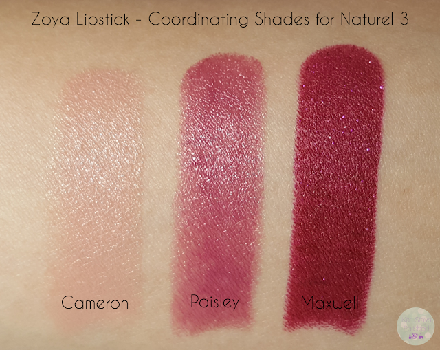 Zoya Lipsticks | Coordinating Shades for Naturel 3 | Kat Stays Polished