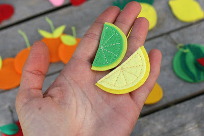 Felt fruits and veggies by TomToy