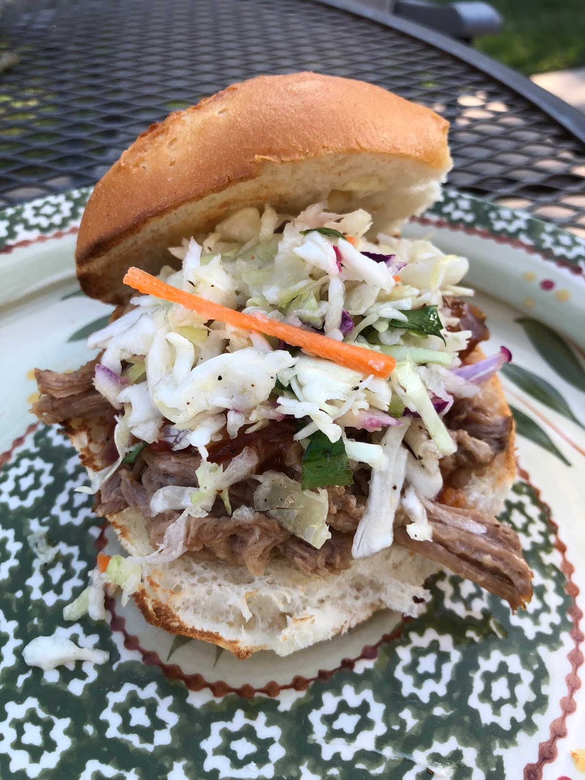 Apple Cider Pulled Pork Sliders from The Pretty Dish