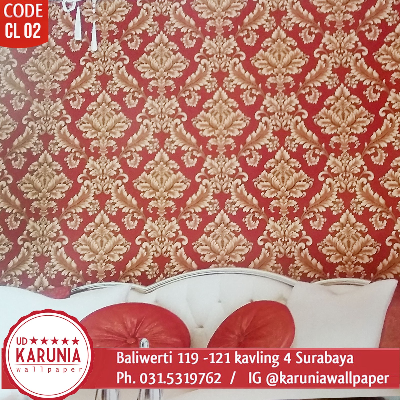 jual wallpaper dinding vintage klasik