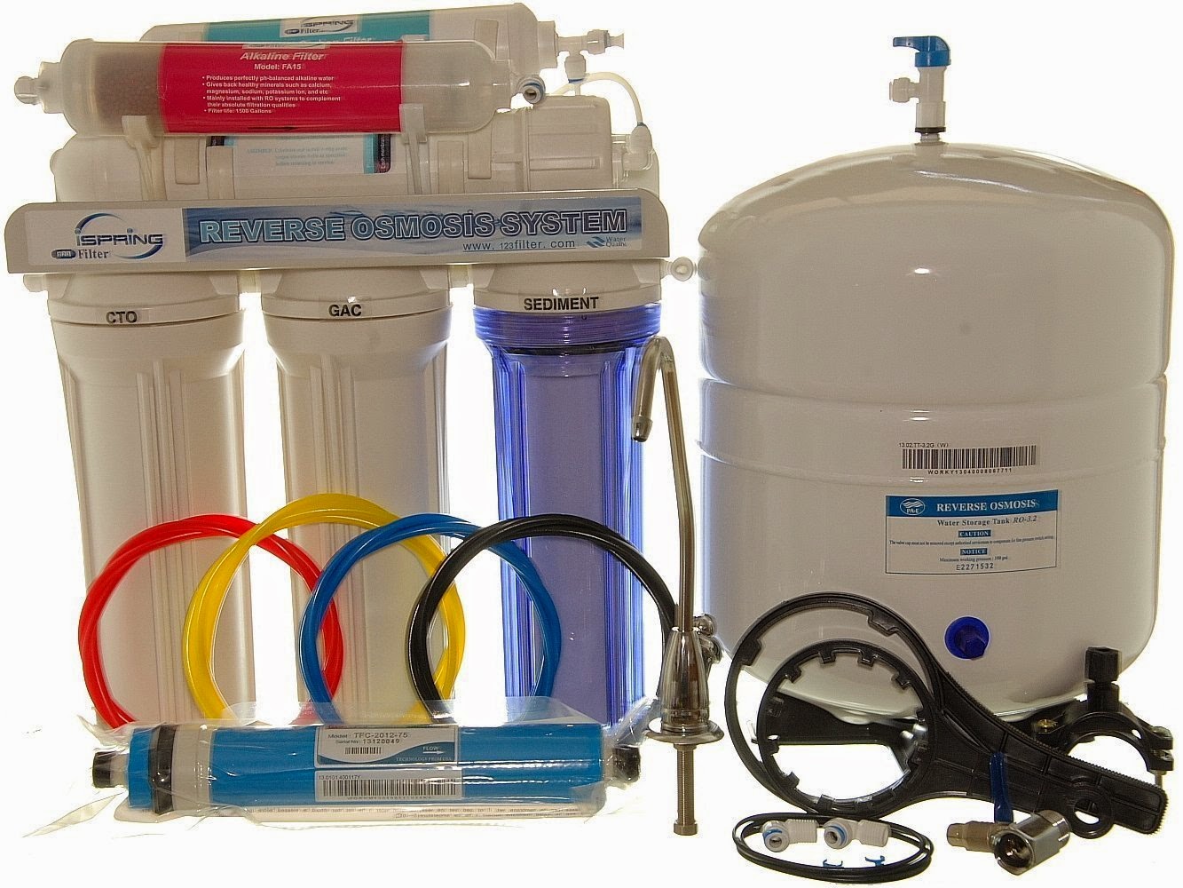 review iSpring RCC7AK 6Stage Osmosis Alkaline Mineral Water Filter
