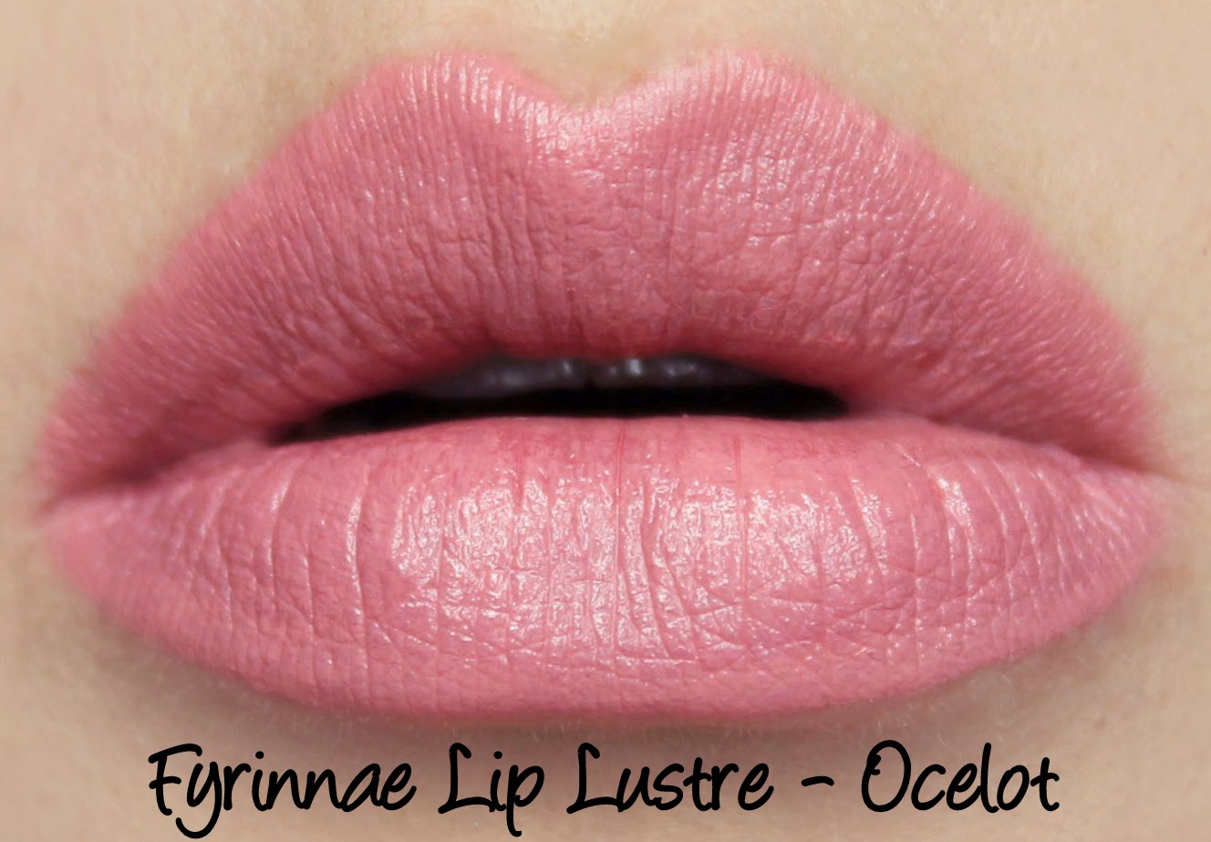 Fyrinnae Ocelot Lip Lustre Swatches & Review