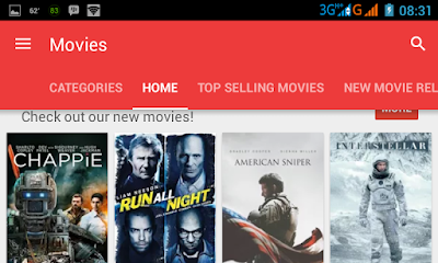 pecinta film ? Toko Film resmi kini Hadir di Google Play Store