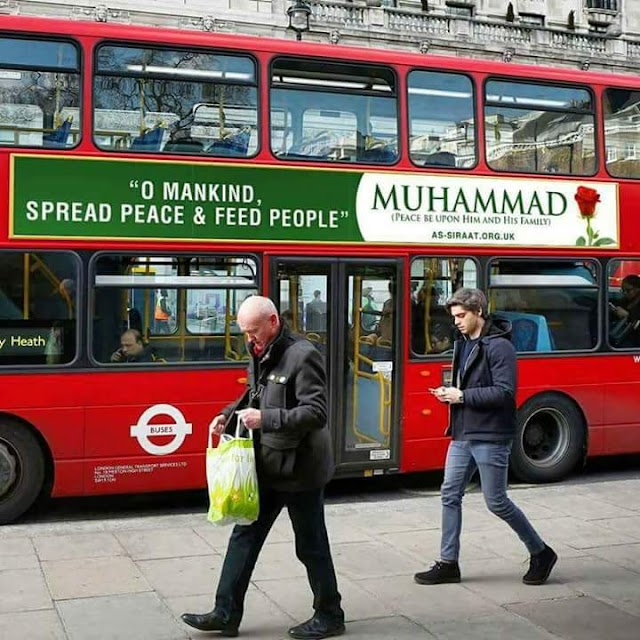 Buses across the UK shall have this beautiful Hadith