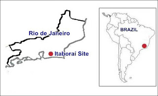 Itaborai Basin Brazil Map