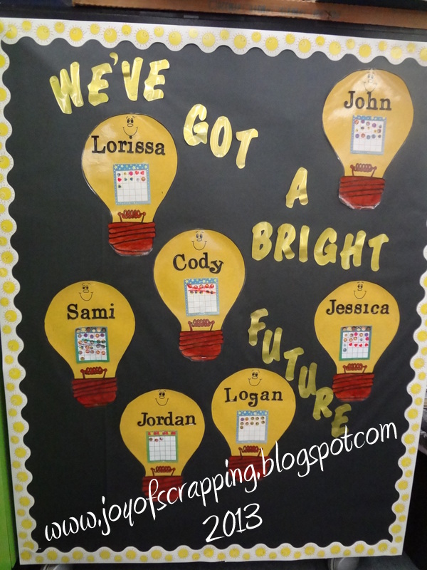 The Joy of Scrapping Penguins and a "Bright Idea" Bulletin Boards for