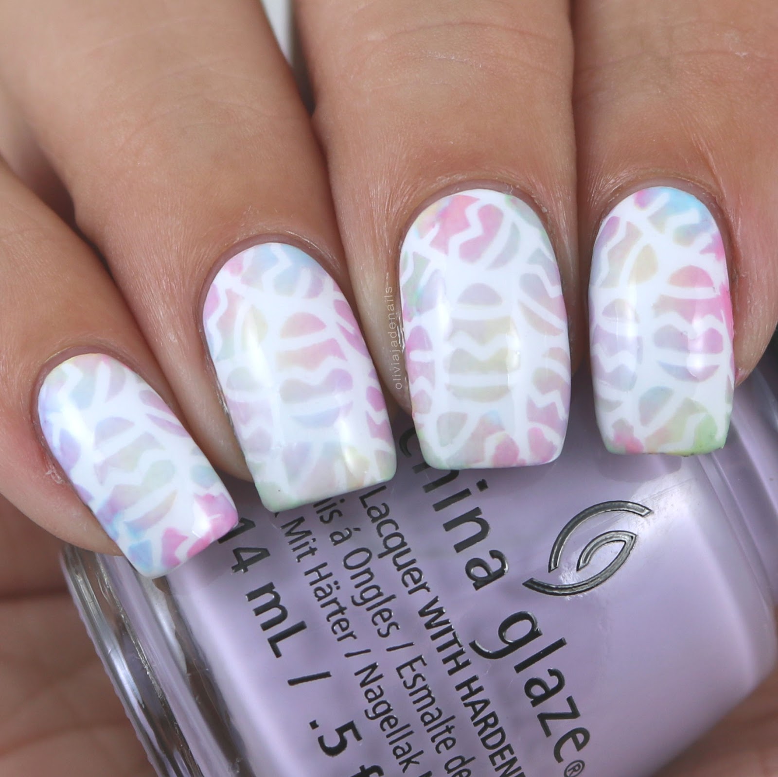 Olivia Jade Nails: Easter Nails Featuring What's Up Nails Easter Vinyls