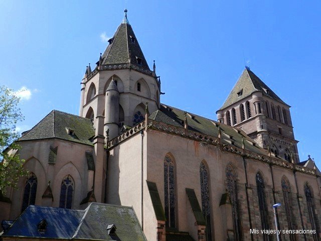 Iglesia de Saint Thomas, Estrasburgo, Grande Íle, Alsacia, Francia