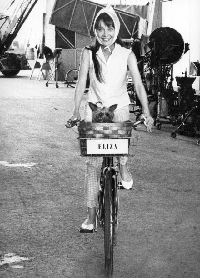 audrey hepburn motorcycle