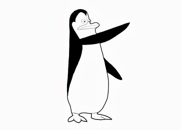 madagascar coloring pages penguin - photo #24