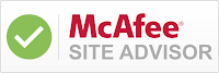 Certificação McAfee Site Advisor