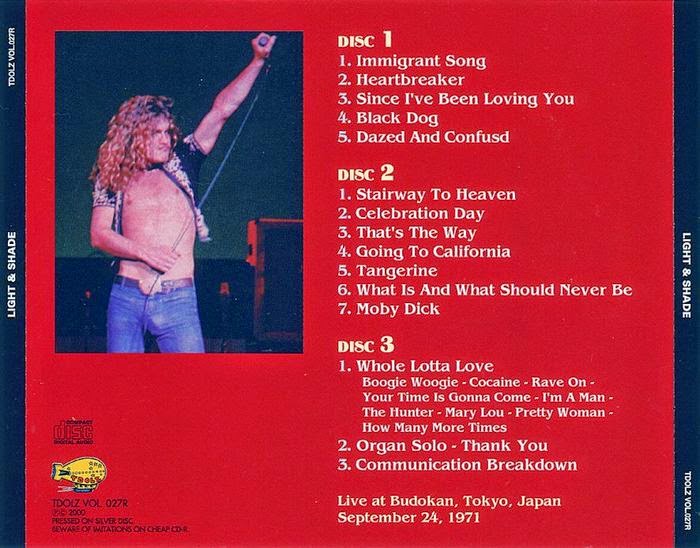 Rock Anthology Led Zeppelin Light & Shade (19710924)FLAC