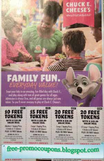Free Printable Chuck E Cheese Coupons Free Printable Chuck E Cheese Coupons