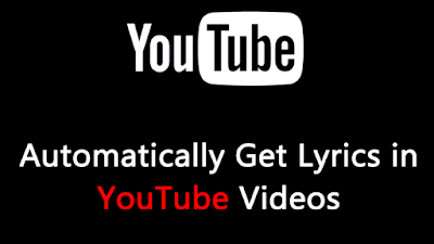 How_To_Get_Lyrics_on_Every_YouTube_Videos_Automatically