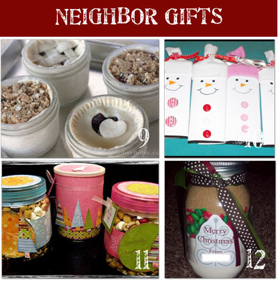 It's Written on the Wall: 286 Neighbor Christmas Gift Ideas-It's All Here!