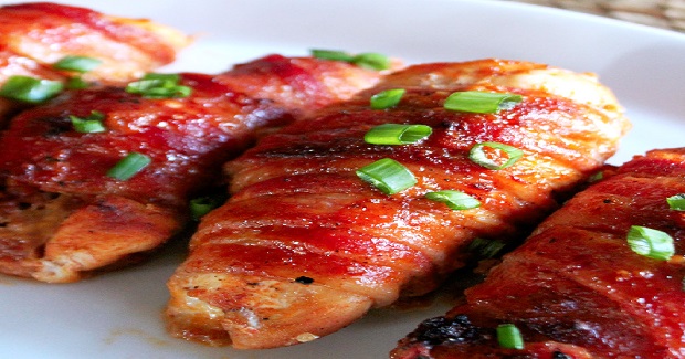 Bacon Wrapped Teriyaki Chicken With Kikkoman Recipe Bacon Wrapped Teriyaki Chicken With Kikkoman Recipe