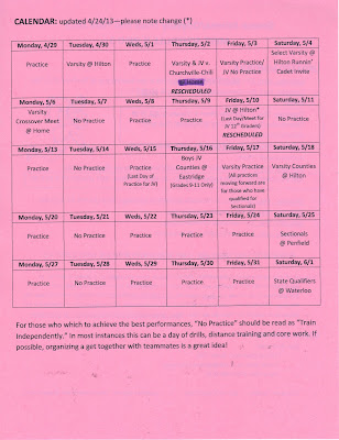Athena Trojan Track & Field: Updated Season Schedule
