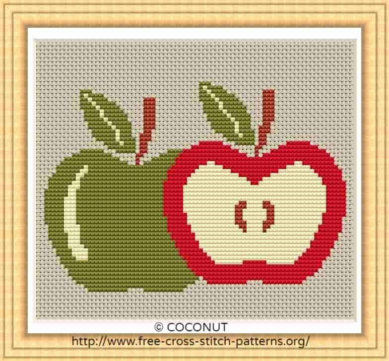 APPLE (2) , Cost-free AND Basic PRINTABLE CROSS STITCH Behavior graphic regarding Apple Pattern Printable known as APPLE (2) , No cost AND Uncomplicated PRINTABLE CROSS STITCH Behavior