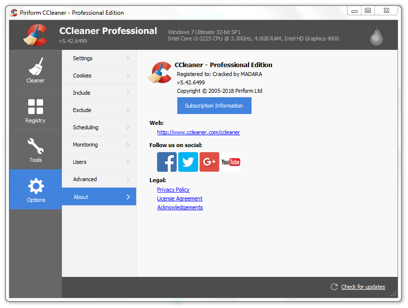 CCleaner Pro Key Crack Free Download Full Version100% Working